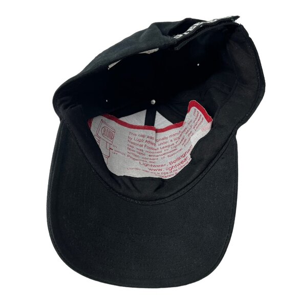 Pittsburgh Steelers Light Up Vintage Logo 7 Retro Strapback Hat Cap 90's NFL - Picture 8 of 10